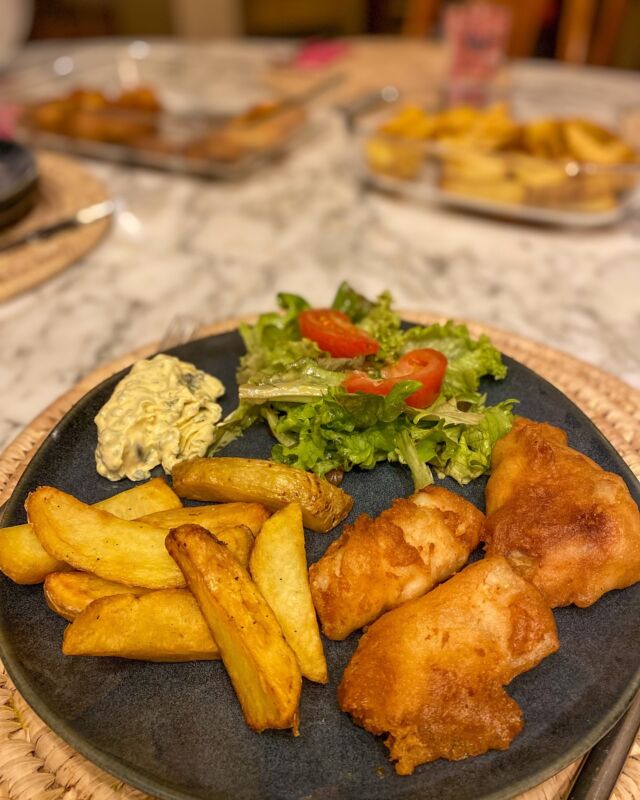 Fish and chips, sauce tartare #fishandchips #tartare #homemadefood #waterloo