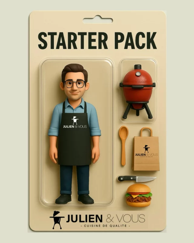 🔥 Le Starter Pack du vrai goût maison
👨‍🍳 Julien&Vous, votre traiteur à Waterloo
😋 Fait maison