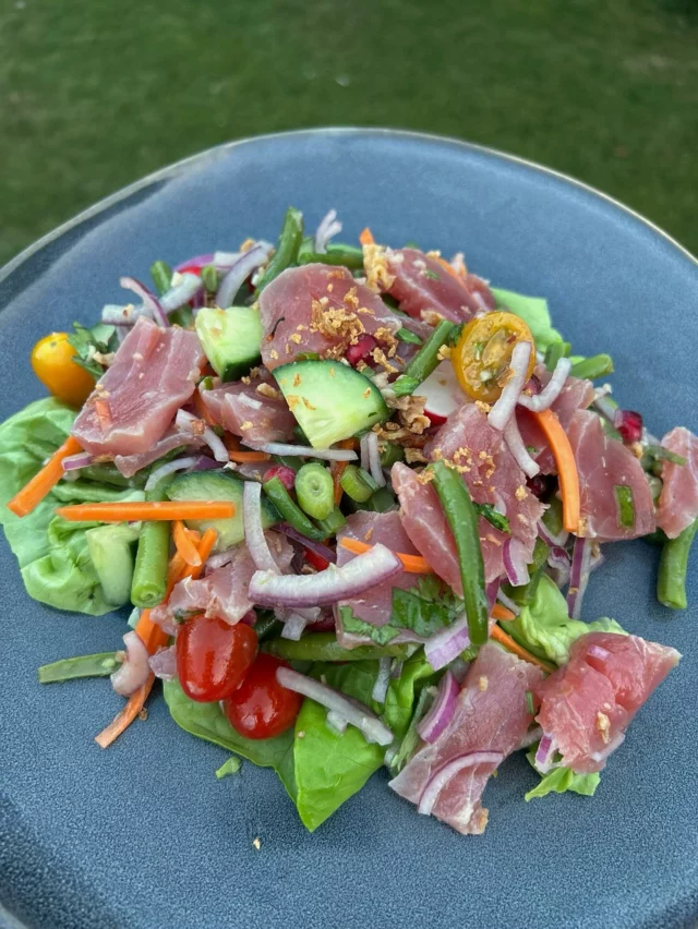 Yam Tuna (salade de thon cru à la thaï) #yamtuna