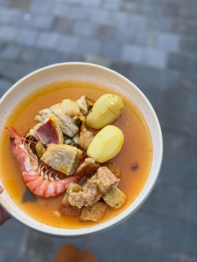 About last night, Bouillabaisse à ma façon, rouille et croûtons 🐠