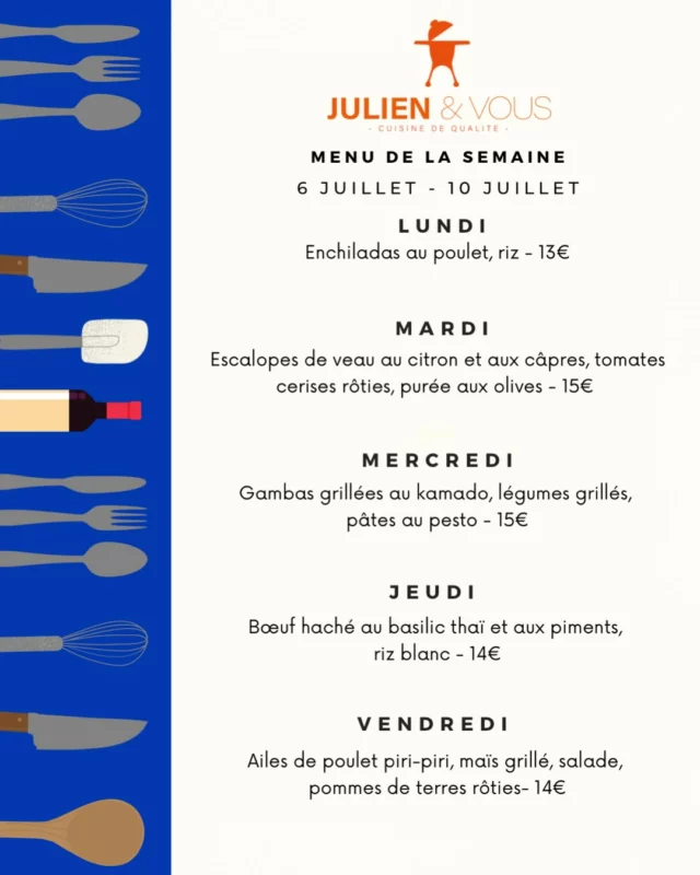 Les vacances sont là, alors on commande, on se détend et on profite d’un délicieux repas fait maison à poser sur la table 🌞 
ORDER NOW
