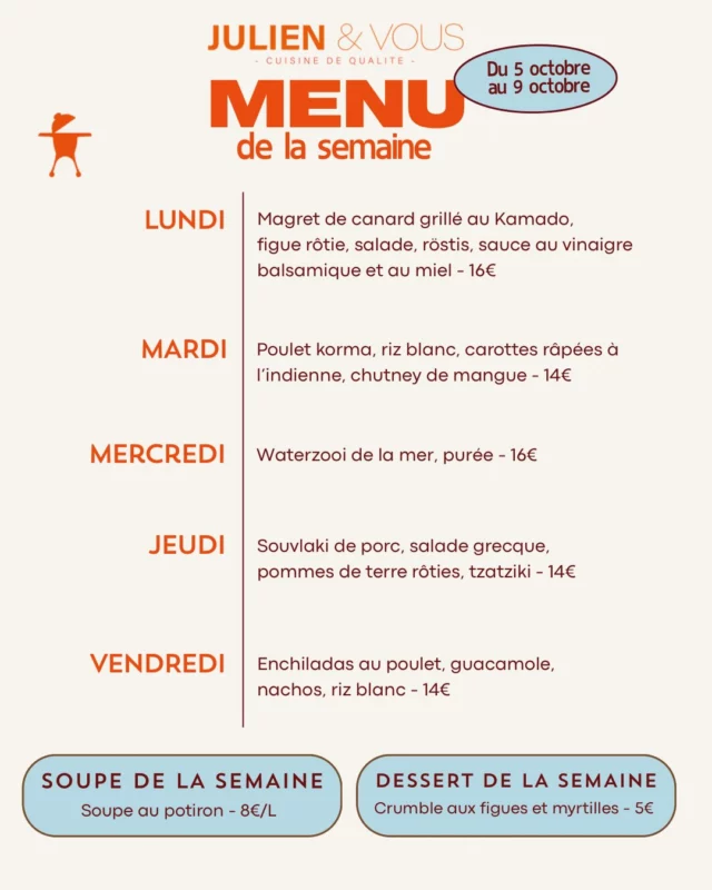 New menu ! ORDER NOW